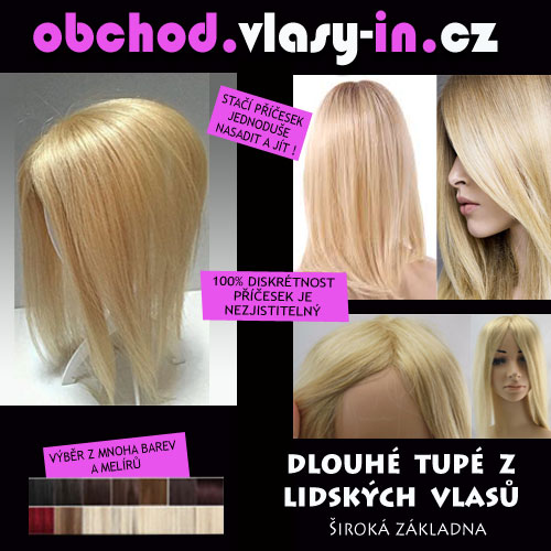 Vlasová integrace z lidských vlasů pro dlouhé vlasy - blond