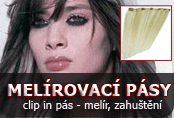 CLIP IN melírovací široké pásy
